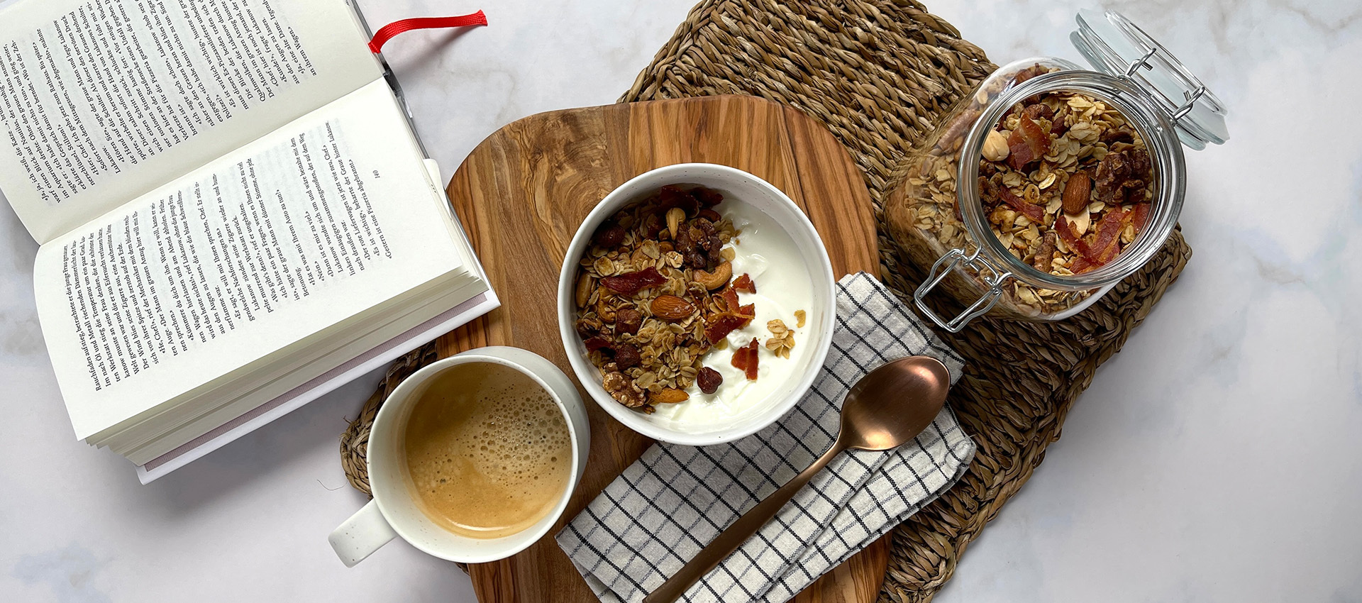 Knuspermüsli mit Speck
