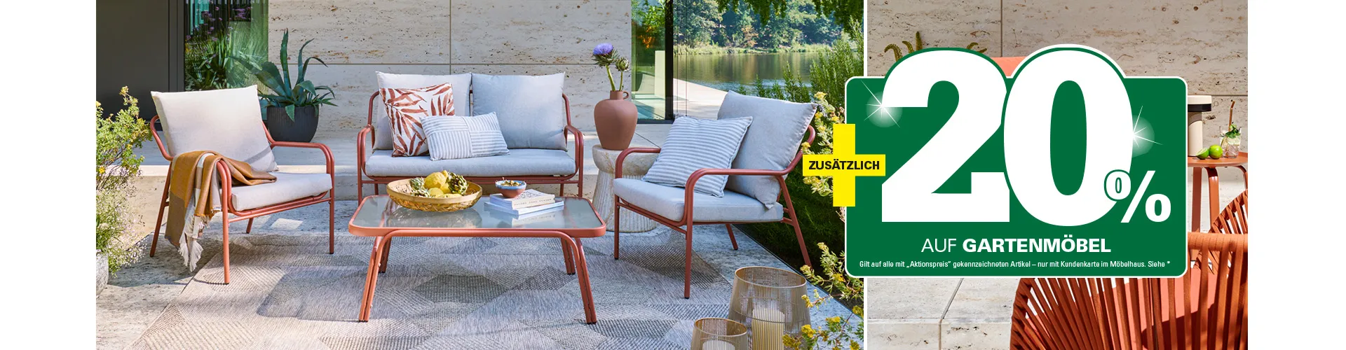 Bilder Balkonsets und Störer zusätzlich 20 Prozent auf Gartenmöbel