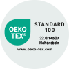 OEKOTEX® Standard 100, 22.0.1.14507 Hohenstein HTTI, www.oeko-tex.com