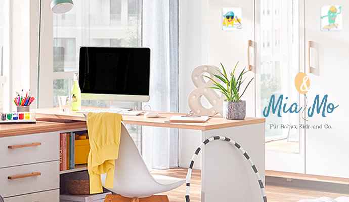 Mia & Mo, Für Babys, Kids & Co., Eckschreibtisch der Serie Tilda