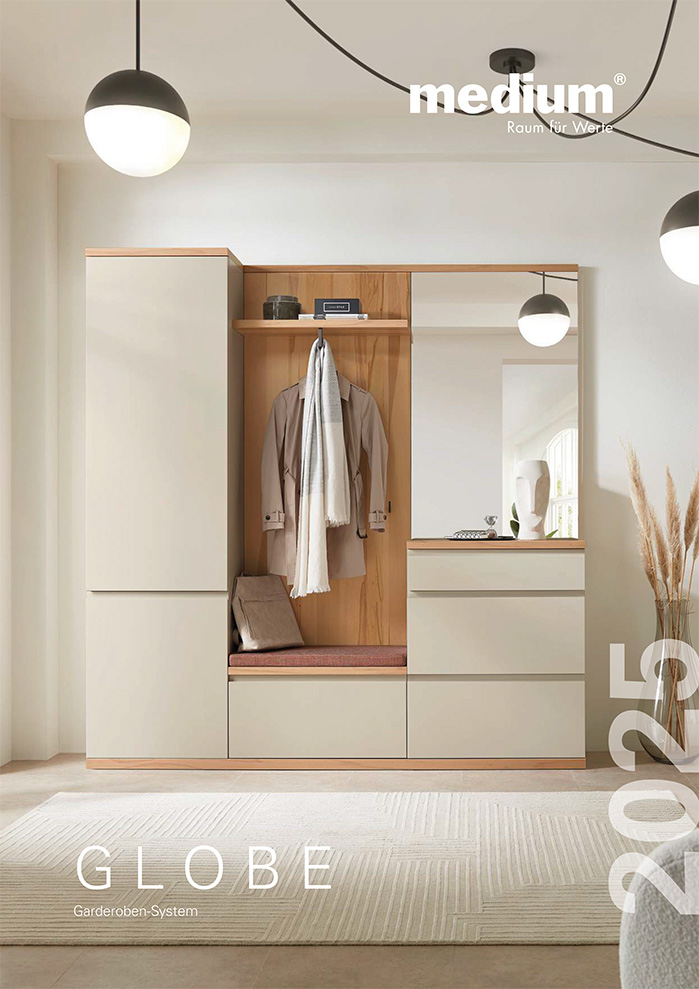 Globe Prospekt Garderobe