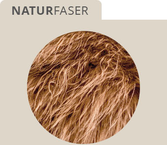 Naturfaser, Nahaufnahme von Kamelhaar
