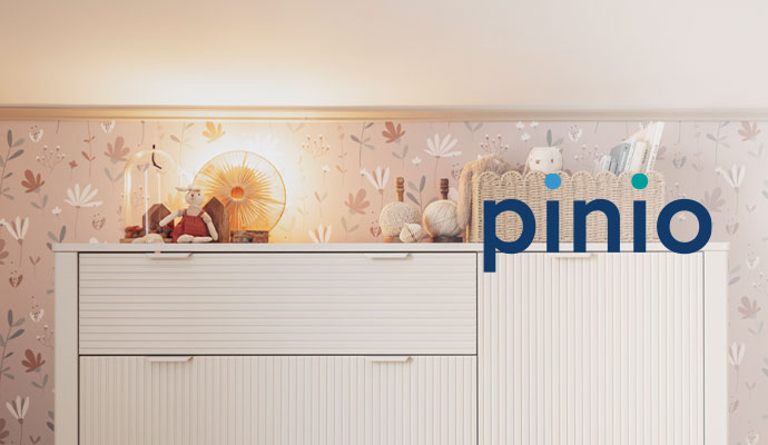 pinio, Kommode in Weiß