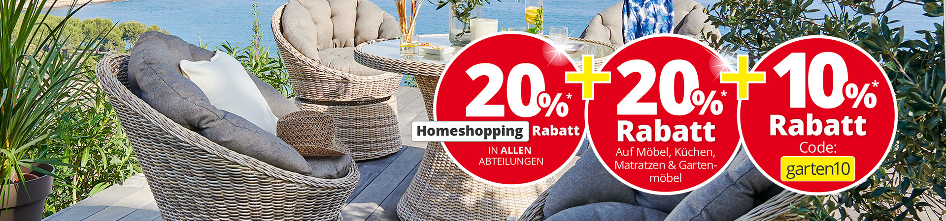 Gartenmöbel & Terrassenmöbel » online kaufen Höffner