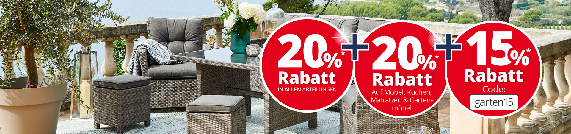 Gartenmöbel & Terrassenmöbel » online kaufen Höffner