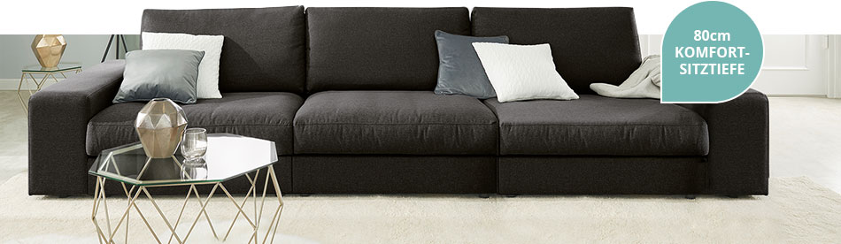 80cm Komfort-Sitztiefe