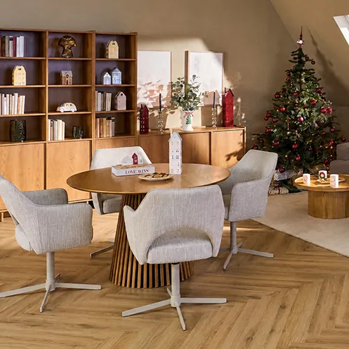 Natürliche Weihnachten - Wohnidee
