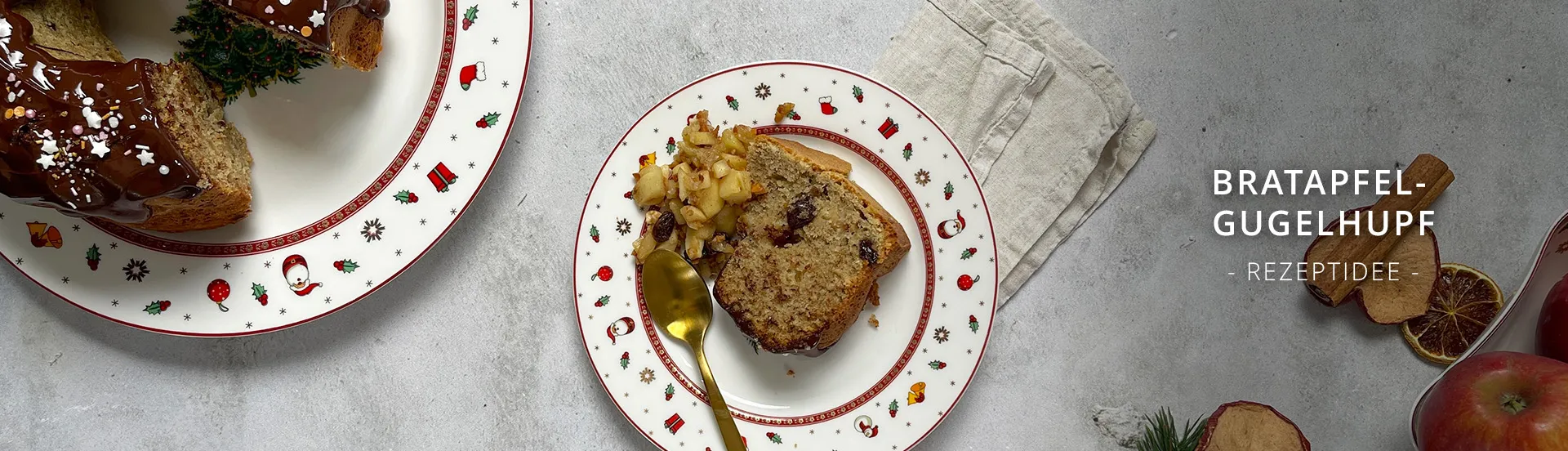 Zum Rezept Bratapfel-Gugelhupf