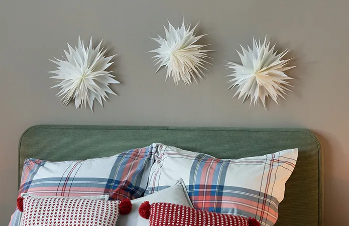 Butterbrotpapier-Sterne