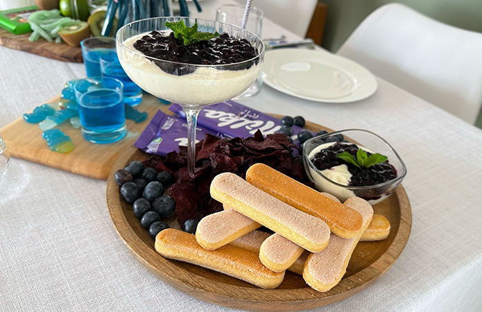 Zum Rezept Heidelbeer-Tiramisu