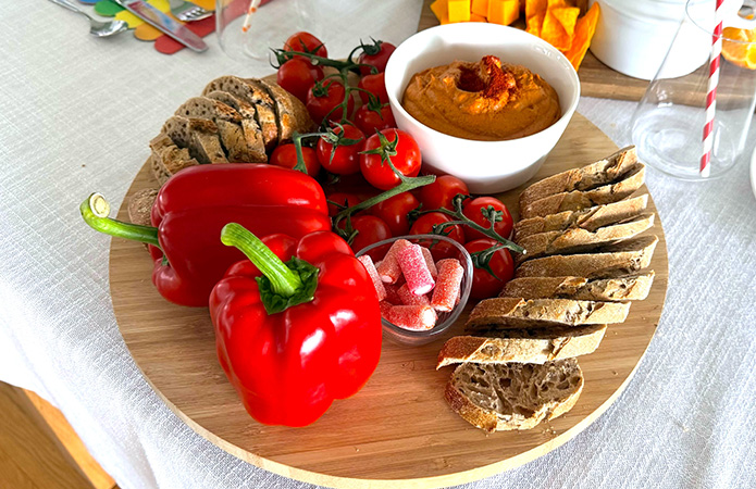 Zum Rezept Paprika-Walnuss-Dip