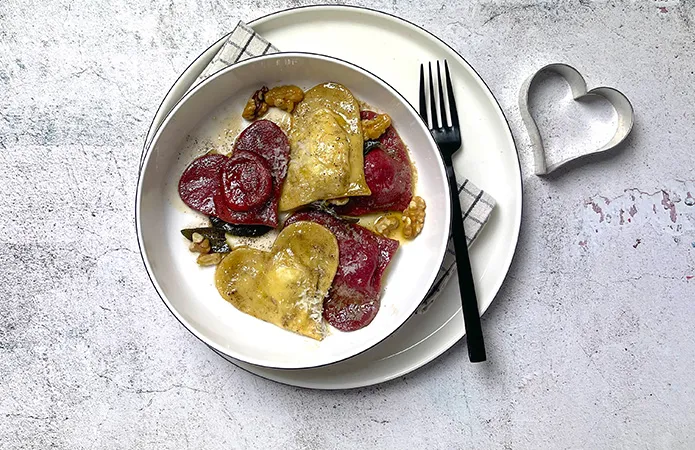 Zum Rezept Ravioli-Herzen