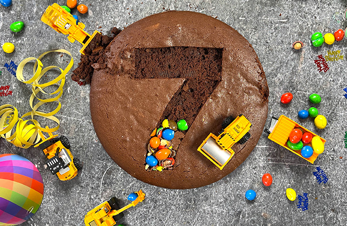 Rezept Geburtstags-Schokoladenkuchen