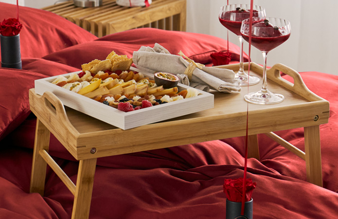 Rezept Charcuterieboard zum Valentinstag