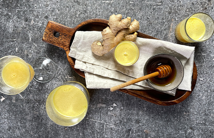 Zum Ingwer-Shot Rezept