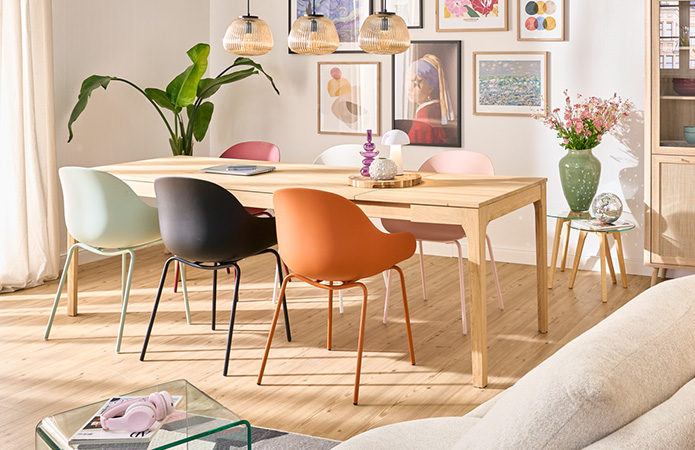 Zur Wohnidee Raum für Farbenspiele