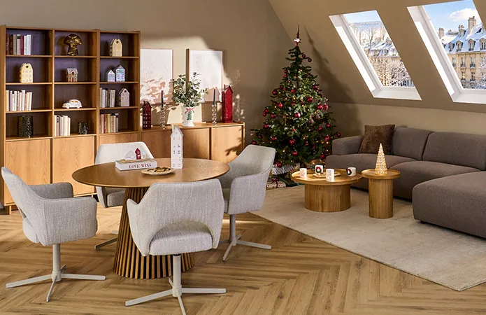Zur Wohnidee natürliche Weihnachten