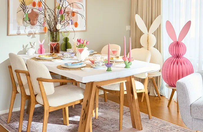 Zu den Osterdeko Ideen zum Osterbrunch