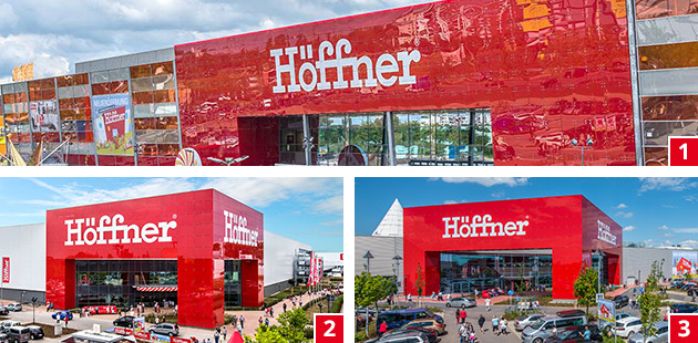 Häuser Landsberger Allee, Günthersdorf und Magdeburg