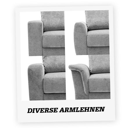 Diverse Armlehnen