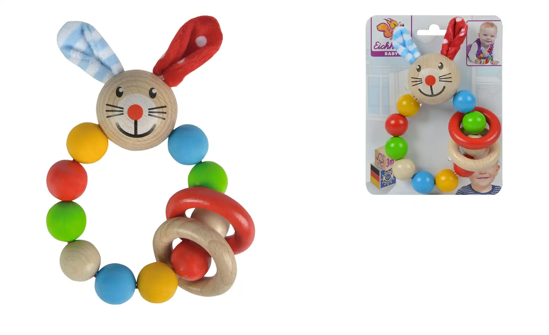 Eichhorn Holzgreifling Hase Heros