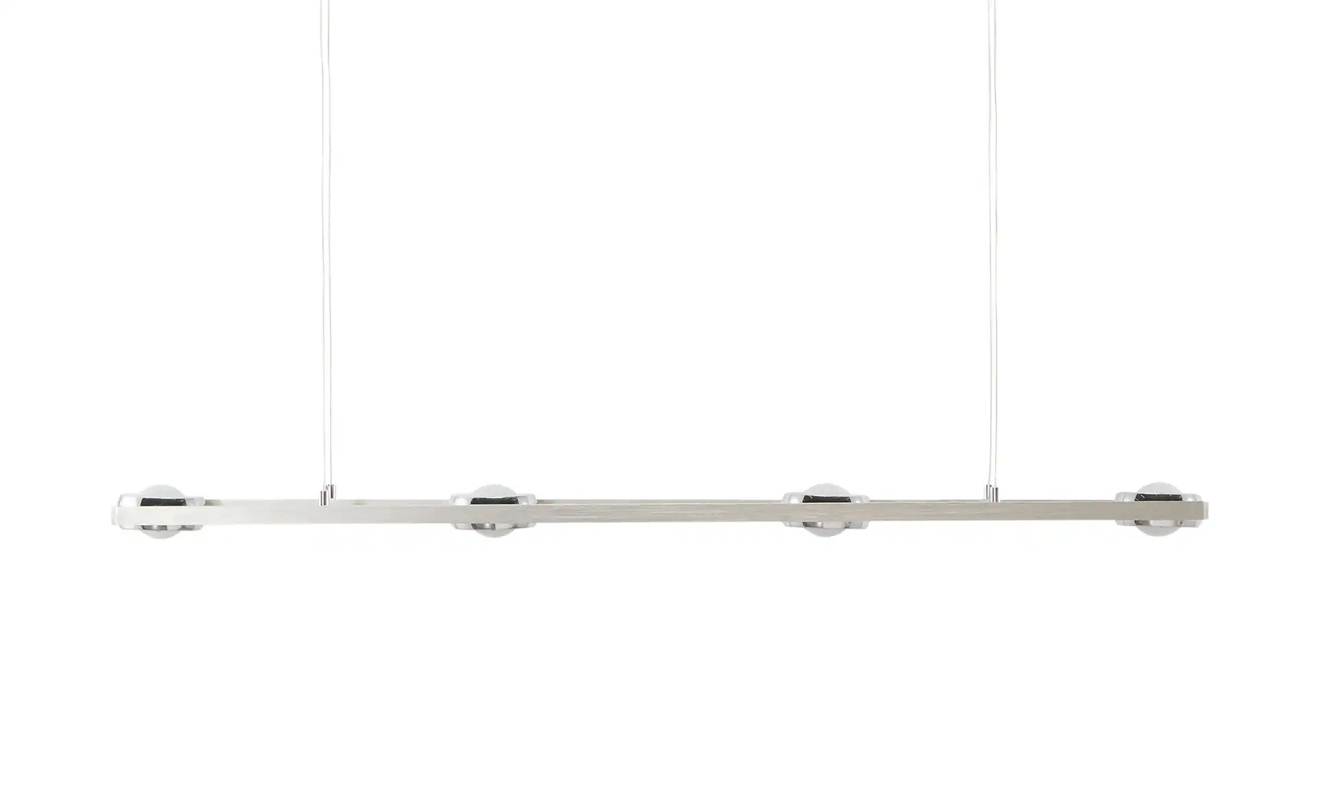 Paul Neuhaus Smart Home-Pendelleuchte, 8-flammig, Nickel matt