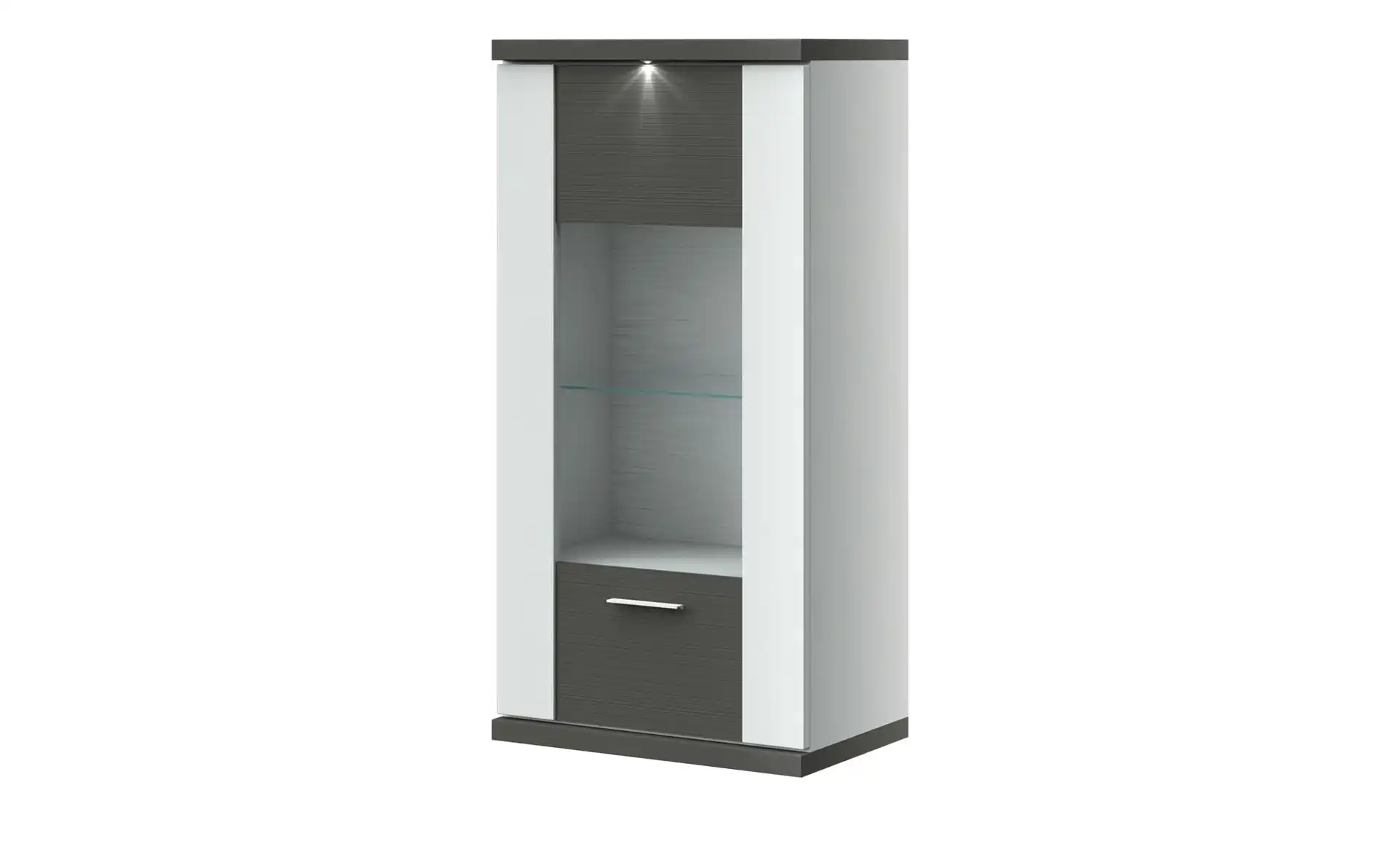 uno Hängevitrine Titan