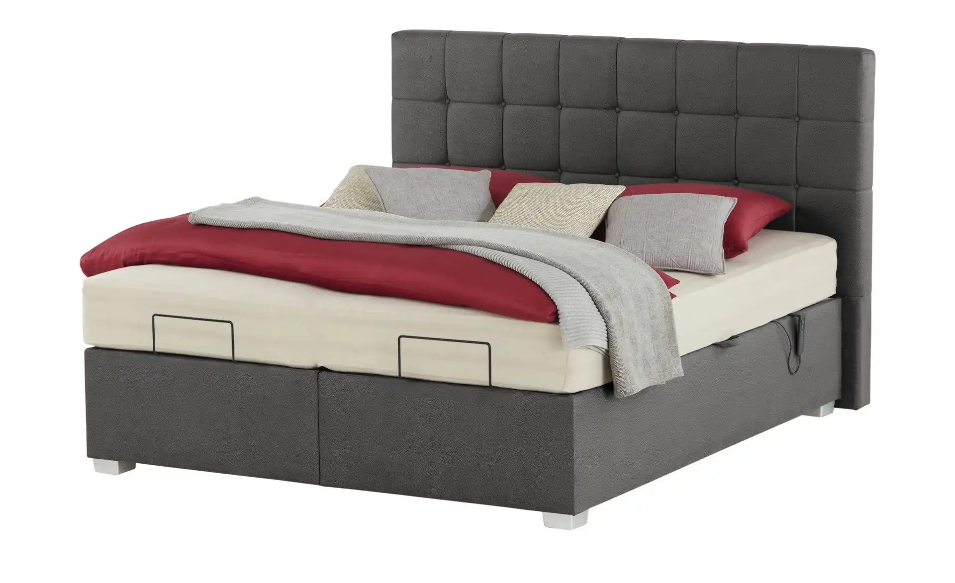 vanDoorn Motor-Boxspringbett mit Bettkasten Ohio