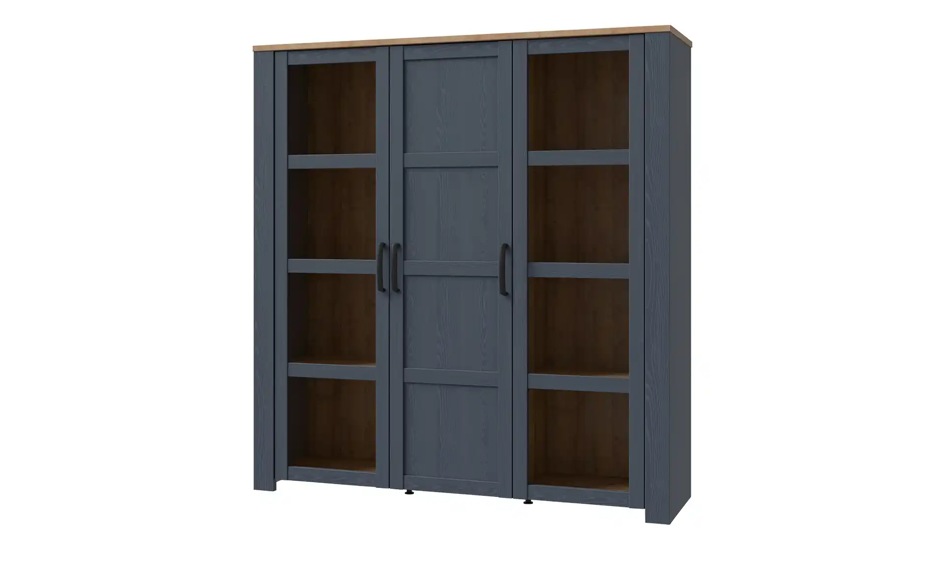 Highboard TONEO Eiche Navy Blau