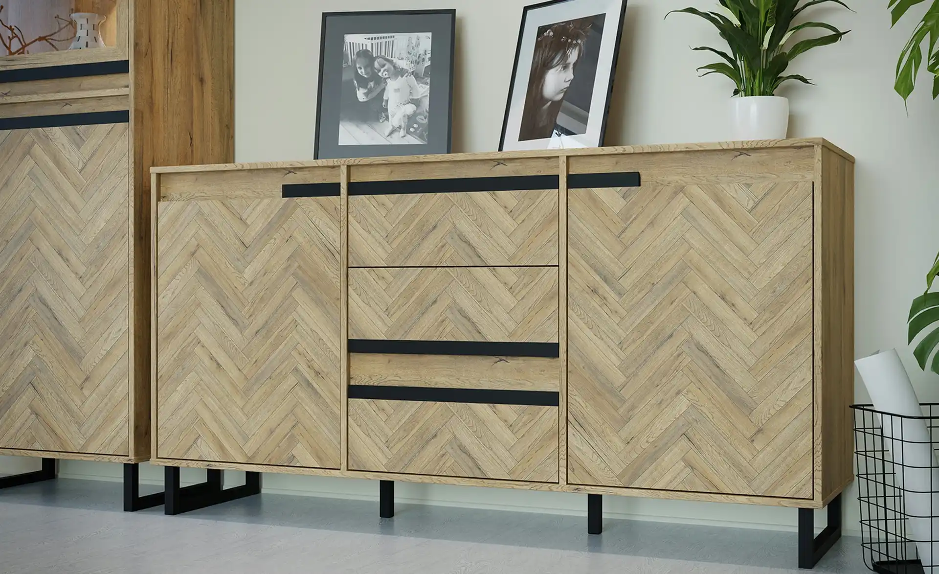 Sideboard SIDANO  - Einrichtungsbeispiel