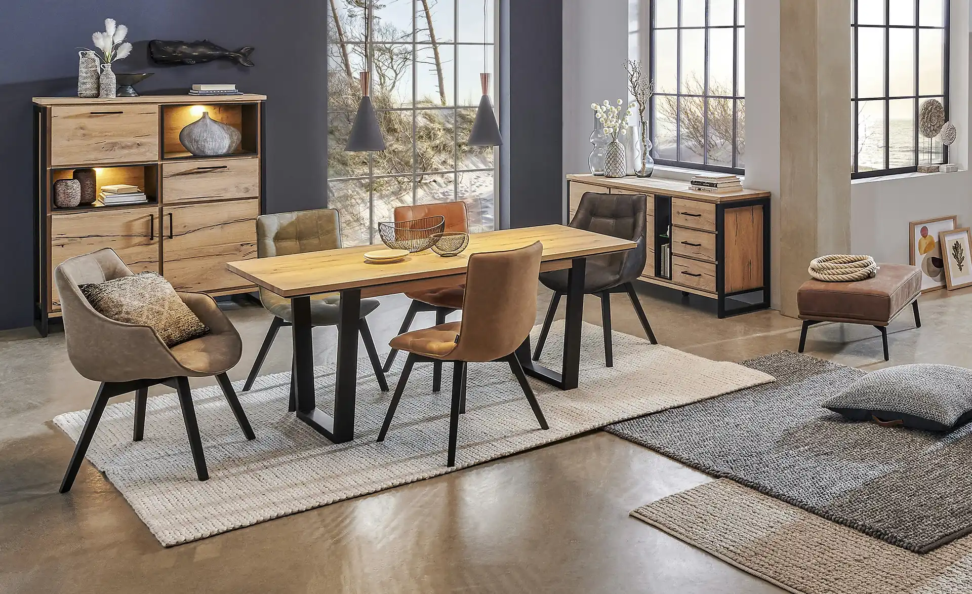 Highboard BALTIC BREEZE ONE - Einrichtungsbeispiel