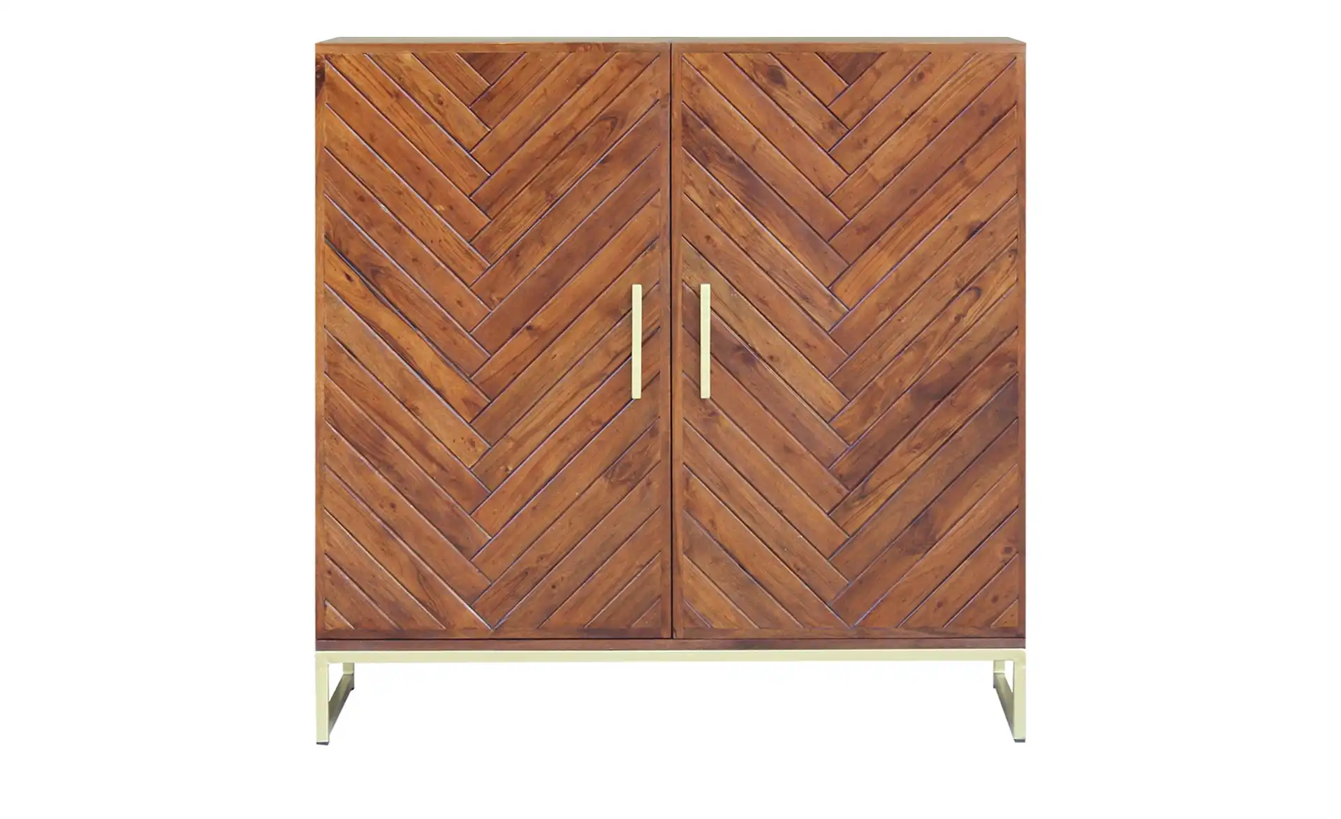 Barschrank aus Massivholz Calatria