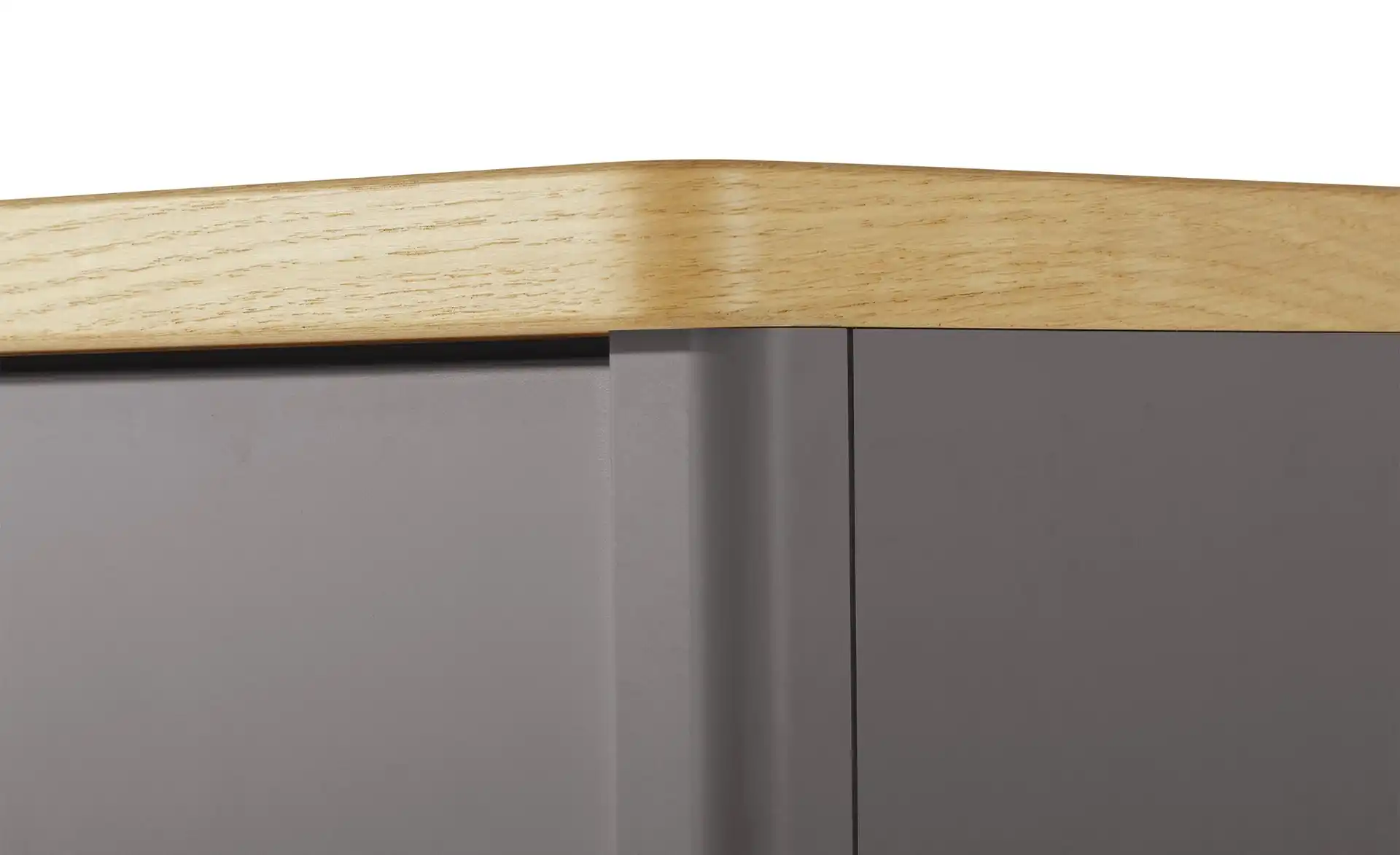 Highboard LIBRO PLUS Graphit / Asteiche - elegantes Design