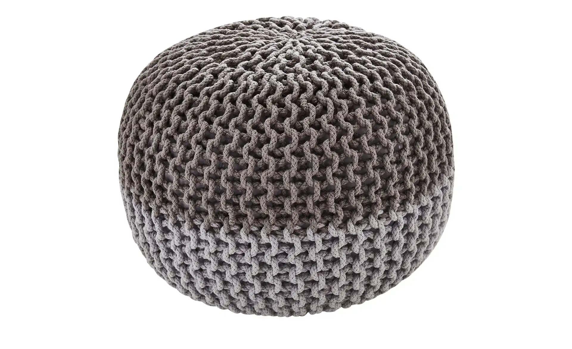 como Strickpouf