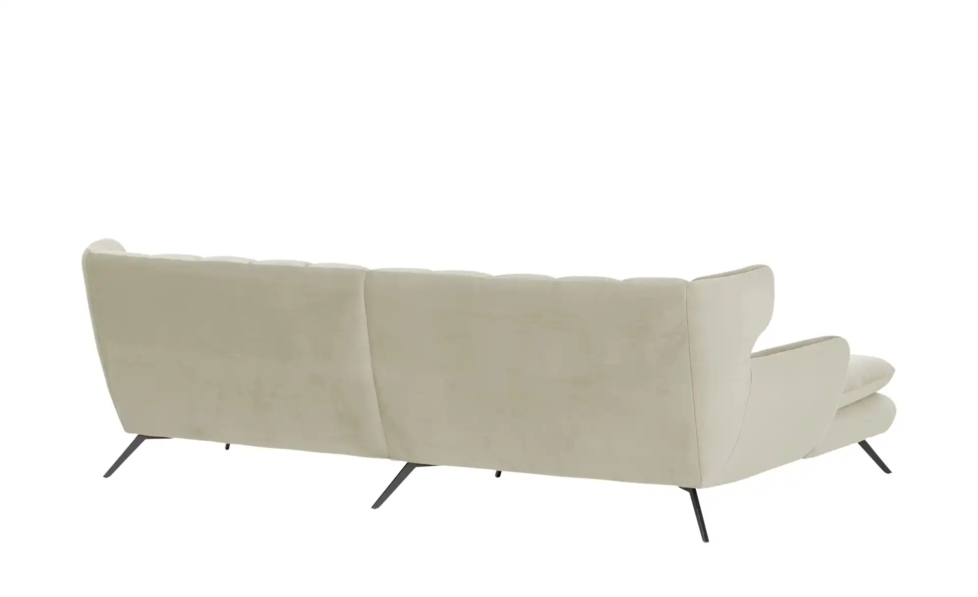 Ecksofa CALDARA Creme - Rundumpolsterung