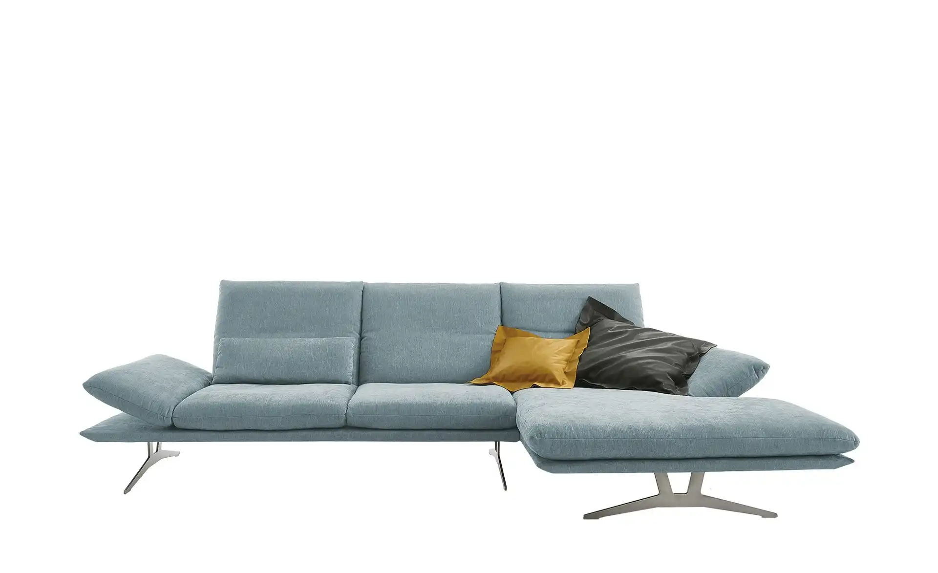 KOINOR Ecksofa aus Flachgewebe Francis