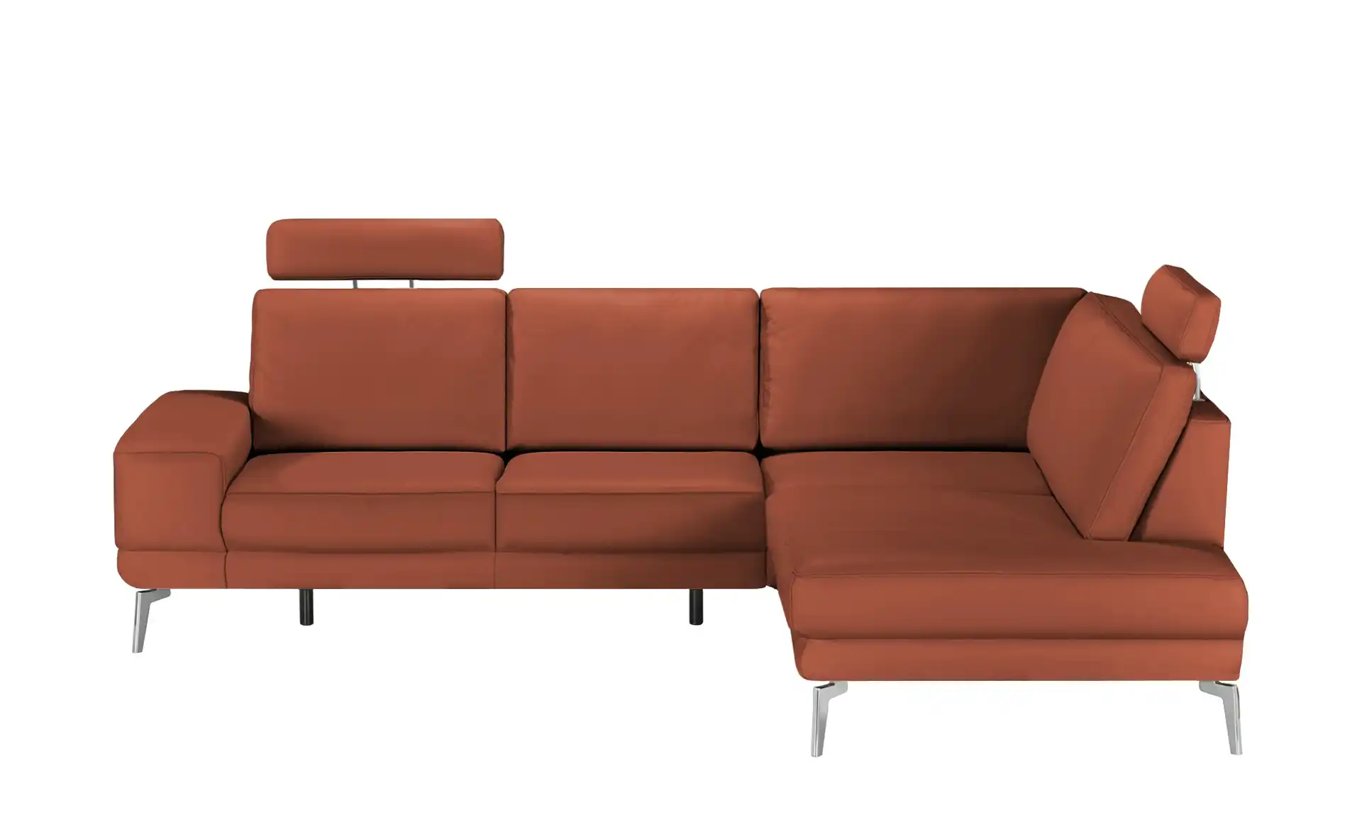 meinSofa Ecksofa aus Leder Dana