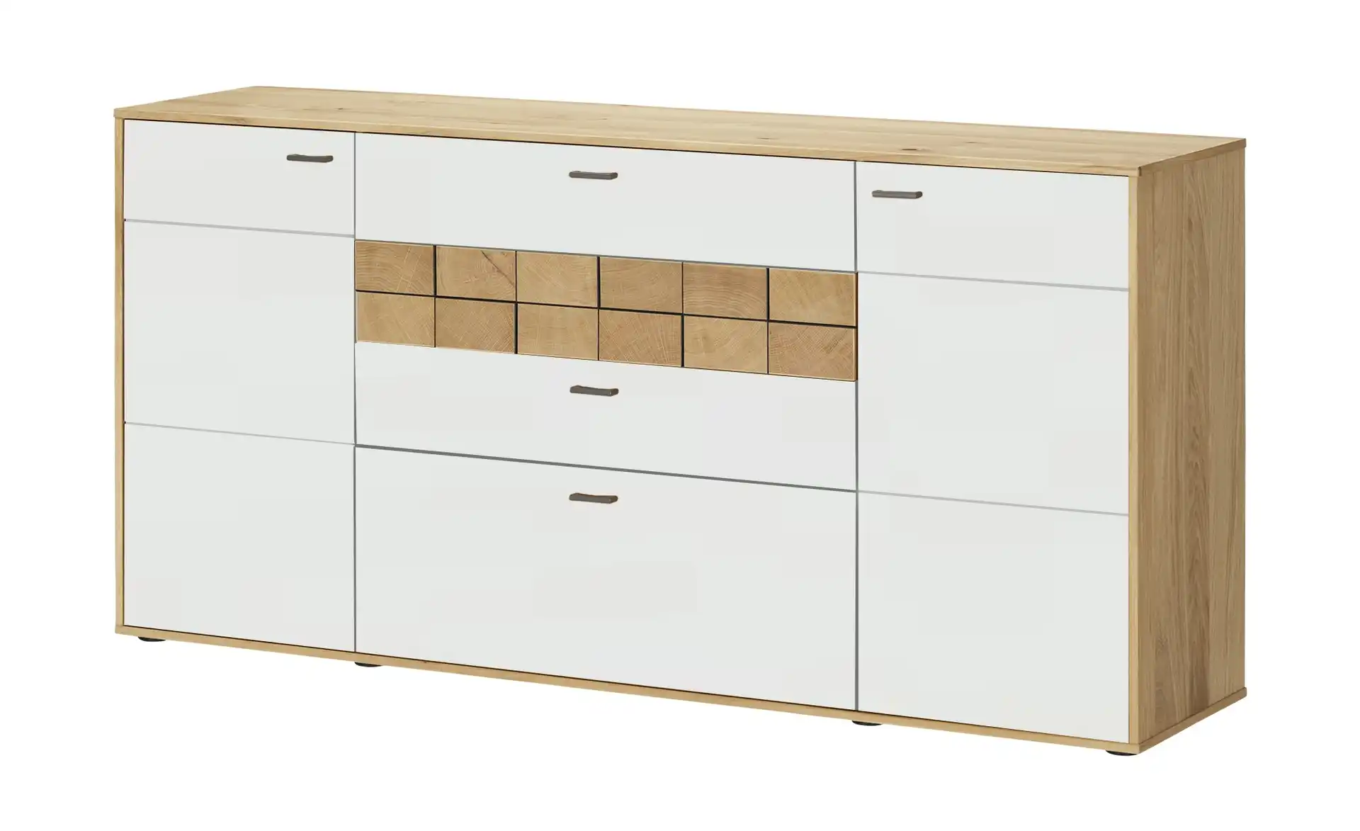 Sideboard LAGUNA Weiß / Eiche Bianco von JETTE HOME