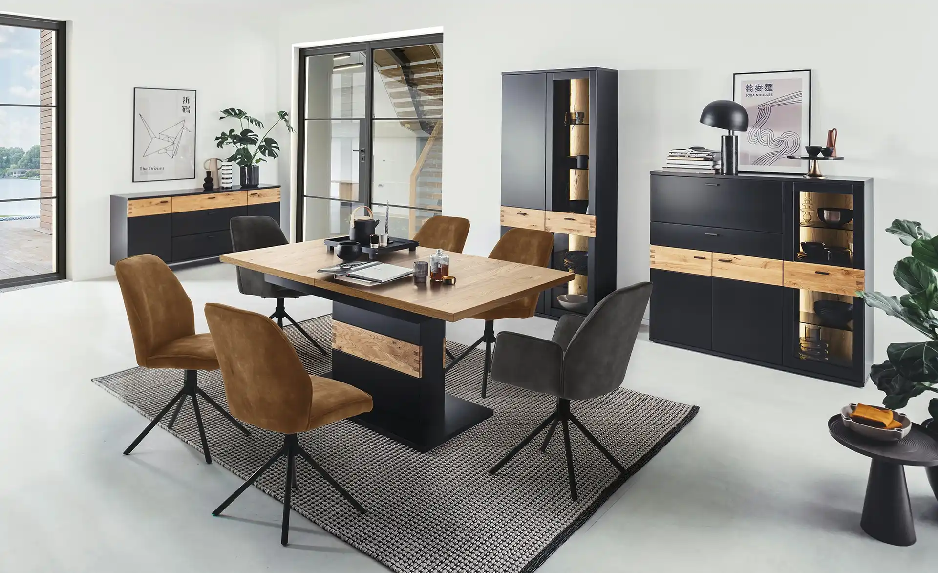Highboard MALINA - Einrichtungsbeispiel