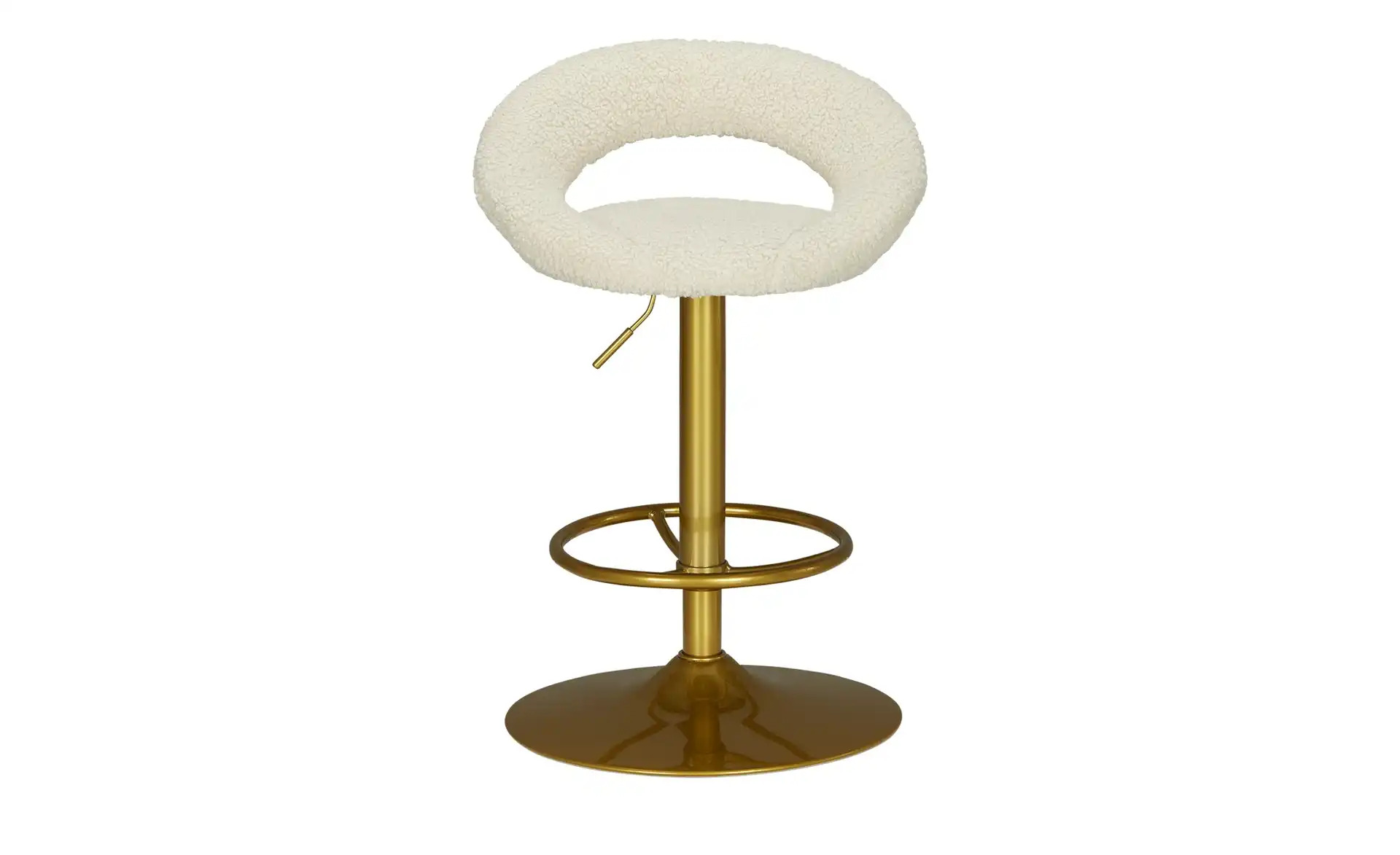 Barhocker aus Teddy-Bouclé Holger