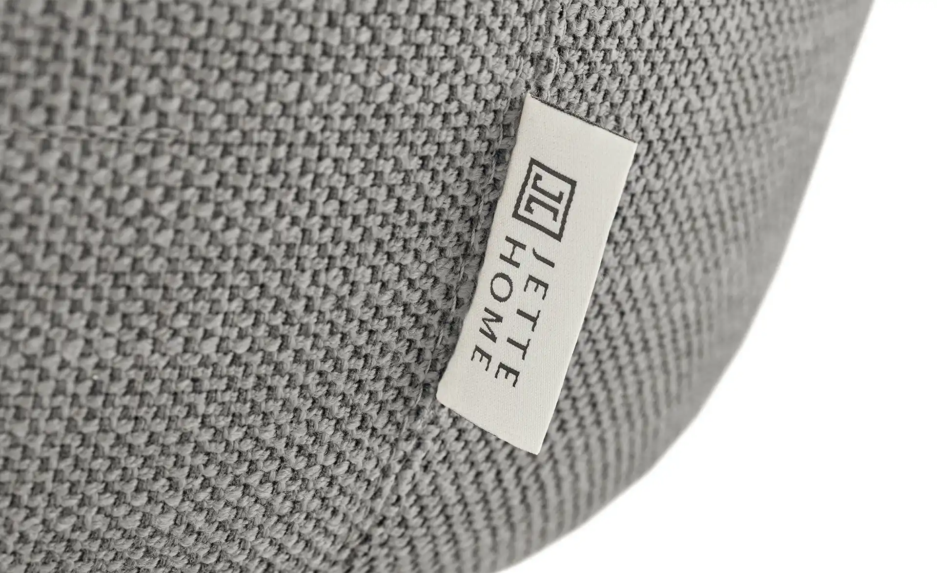 Hocker JETTE HEARTBEAT Anthrazit - Flachgewebe
