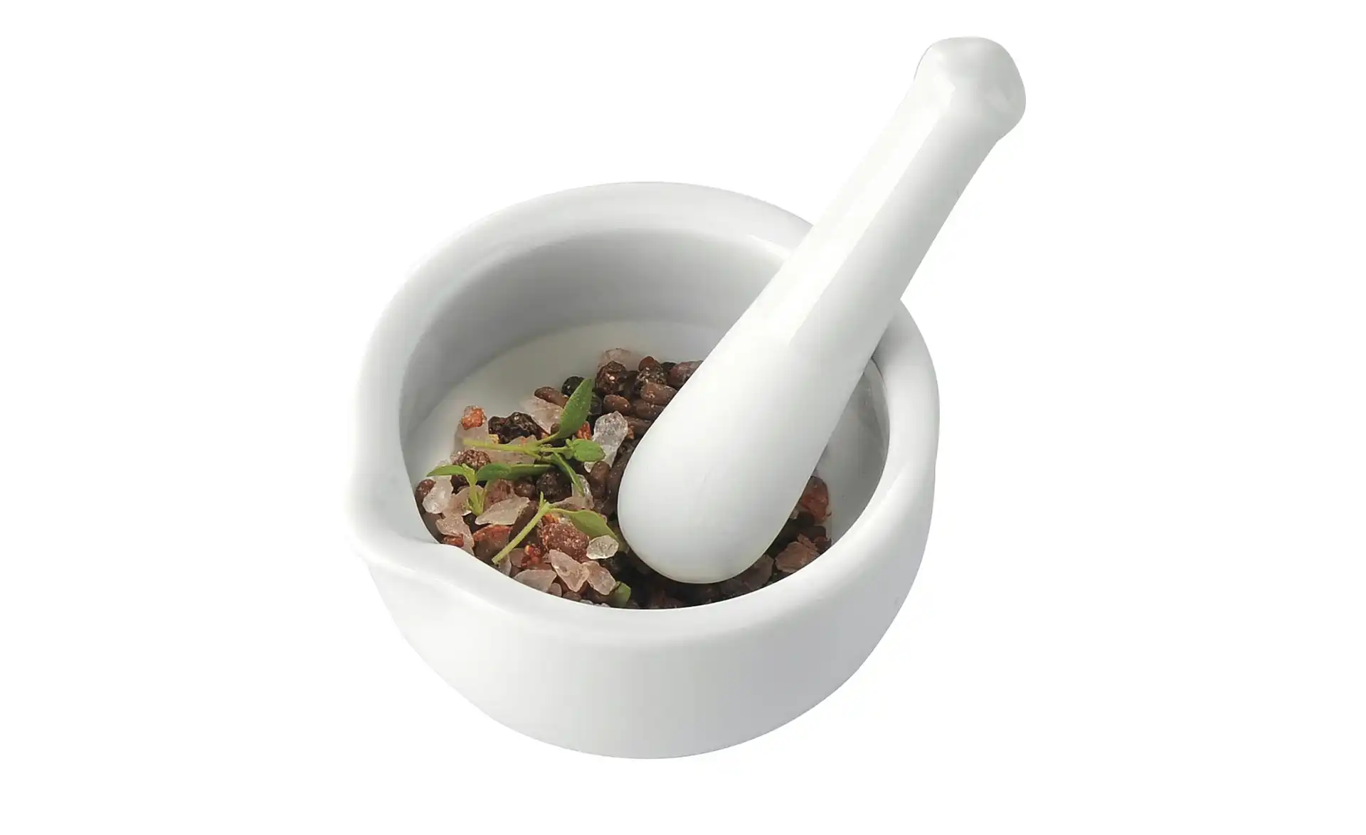 Gefu Mörser Mittel 100mm - 2-teilig Aus Granit Für Gewürze