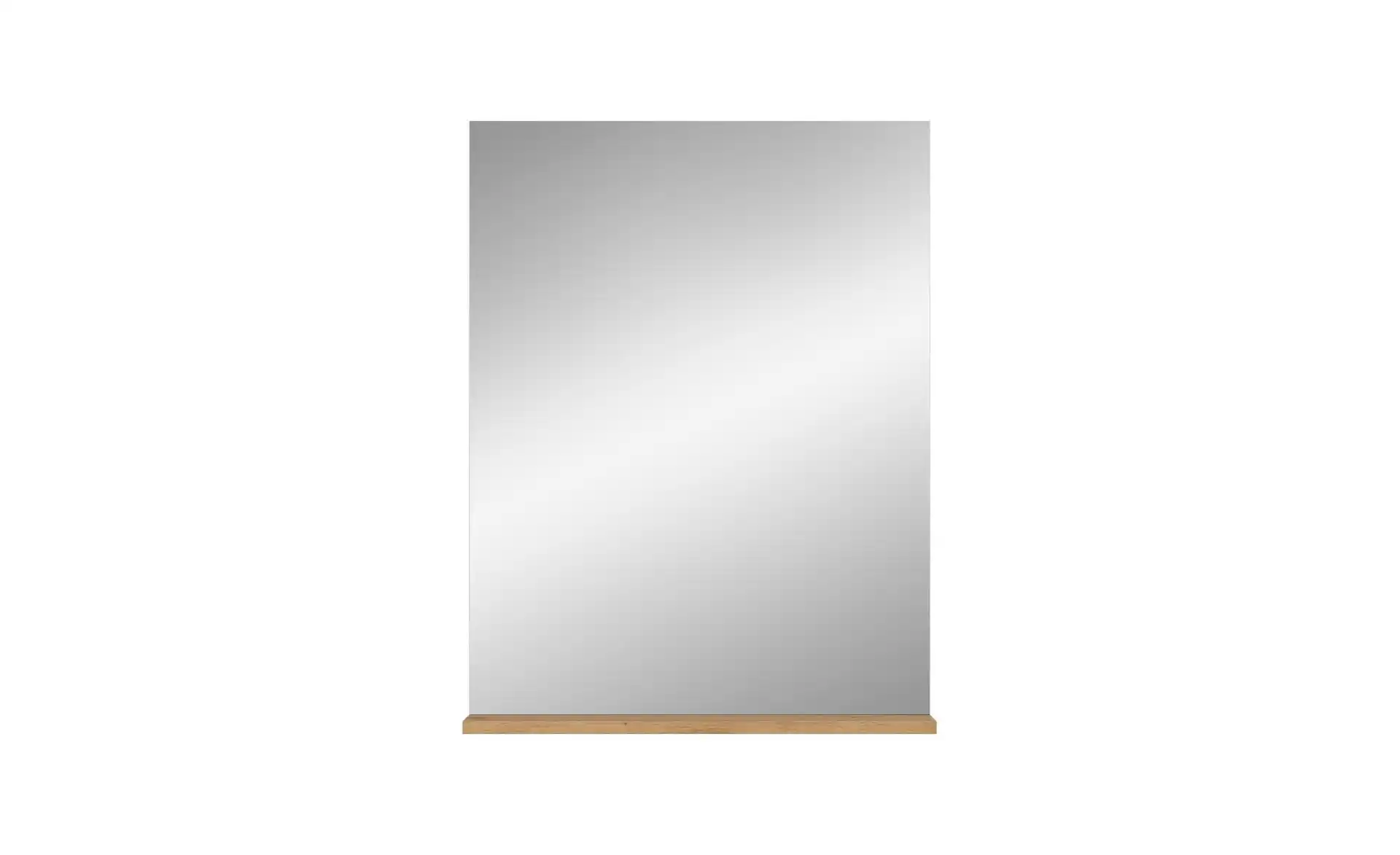 Badspiegel SCHLOONSEE, Breite 60cm, 1 Ablageboden, hochwertiges Spiegelglas, in verschiedenen Farben erhältlich, Badmöbel, Spiegel, Badezimmer Schloonsee