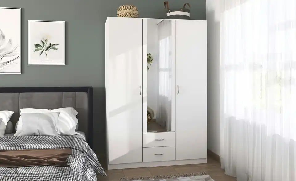 Drehtürenschrank Leeds, in Wohnsituation