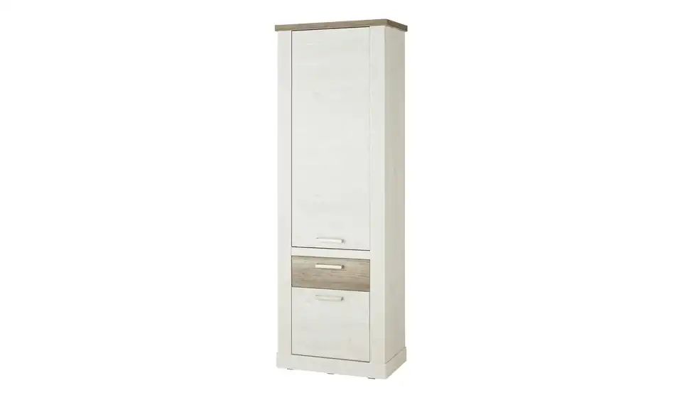 Schrank VIAREGGIO Pinie Weiß / Eiche Antik