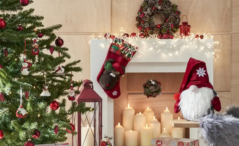 Weihnachtskugel Set, 20er, in Wohnsituation