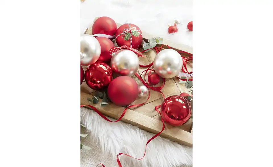 Weihnachtskugel Set, 20er, in Wohnsituation