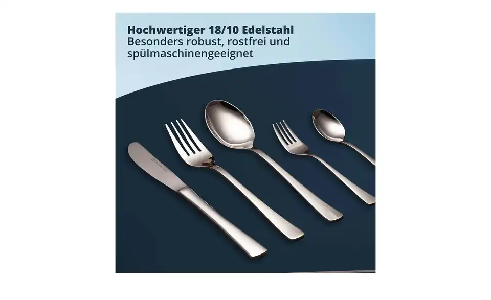 KHG Besteckset, 30-teilig "726", Bild mit Text