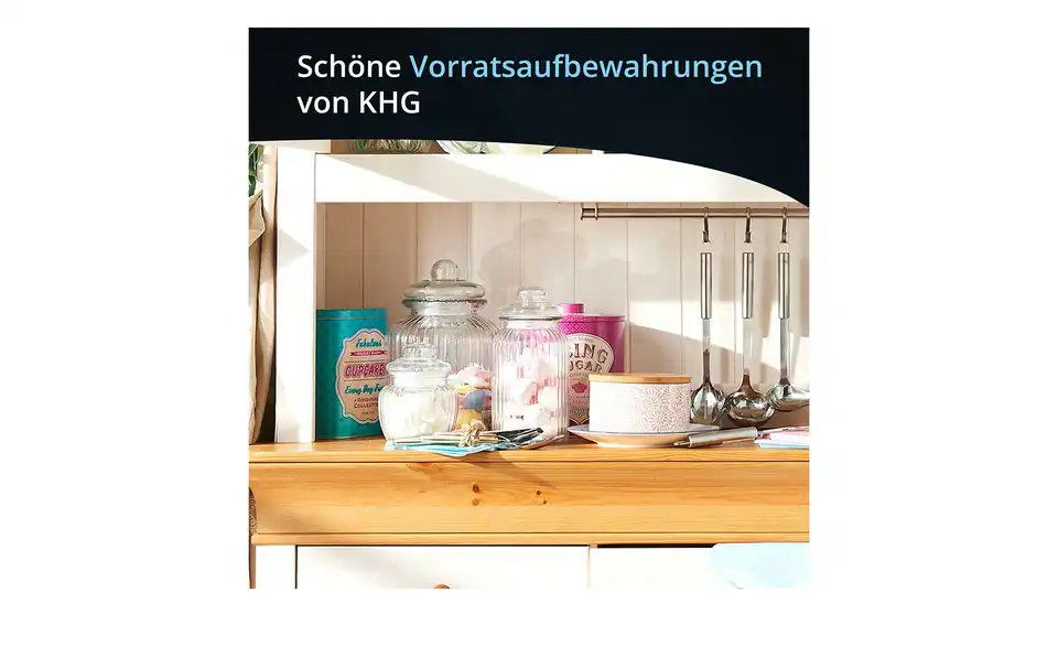 KHG Aufbewahrungsglas, Bild mit Text