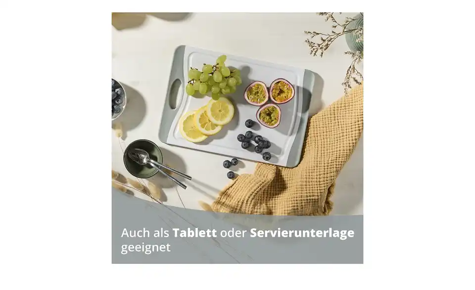 KHG Schneidebrett klein, Bild mit Text